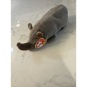 RARE/DISCONTINUED‎ Ty "Spike" Rhino 🦏 ❤️Beanie Baby - Vintage 1996 with tags